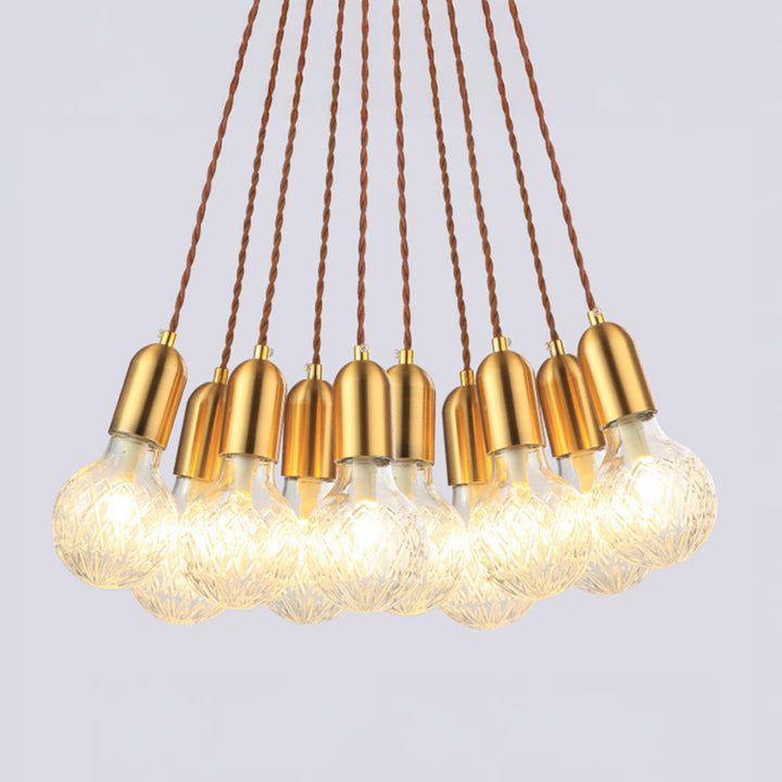 Modern LED Glass Pendant Lights For Living Room | Kalsten