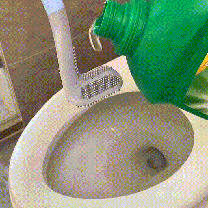 Long-Handled Toilet Brush – Easy Cleaning