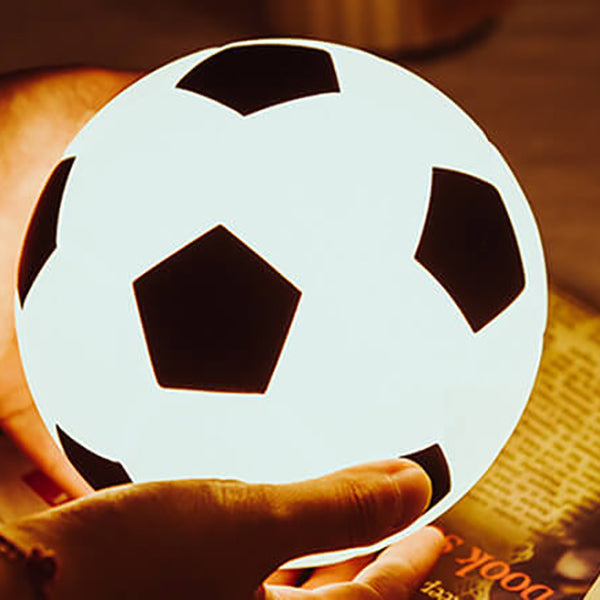 Creative Soccer Silicone LED Night Light USB Charging Table Lamp | Kalsten