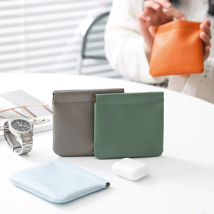 PU Leather Pocket Cosmetic Bag | Kalsten