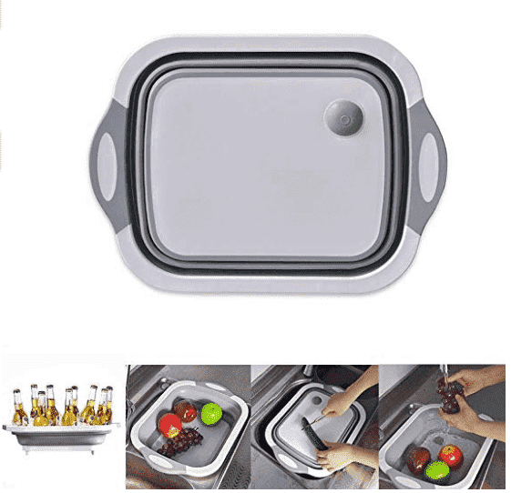 Collapsible Wash Tub Cutting Board | Kalsten