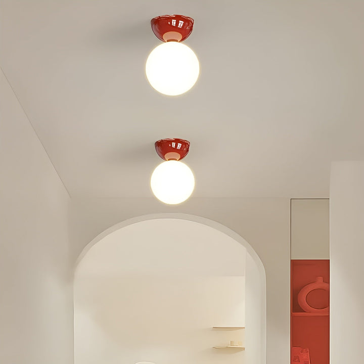 DomeAura Light - Modern Ceiling Light with Flush Mount | Kalsten