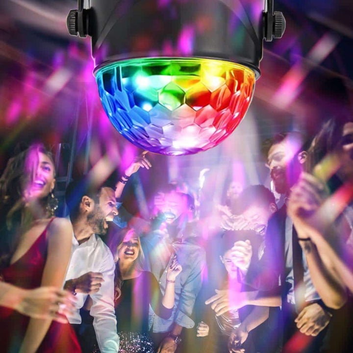 Rotating LED disco ball with remote control | Kalsten