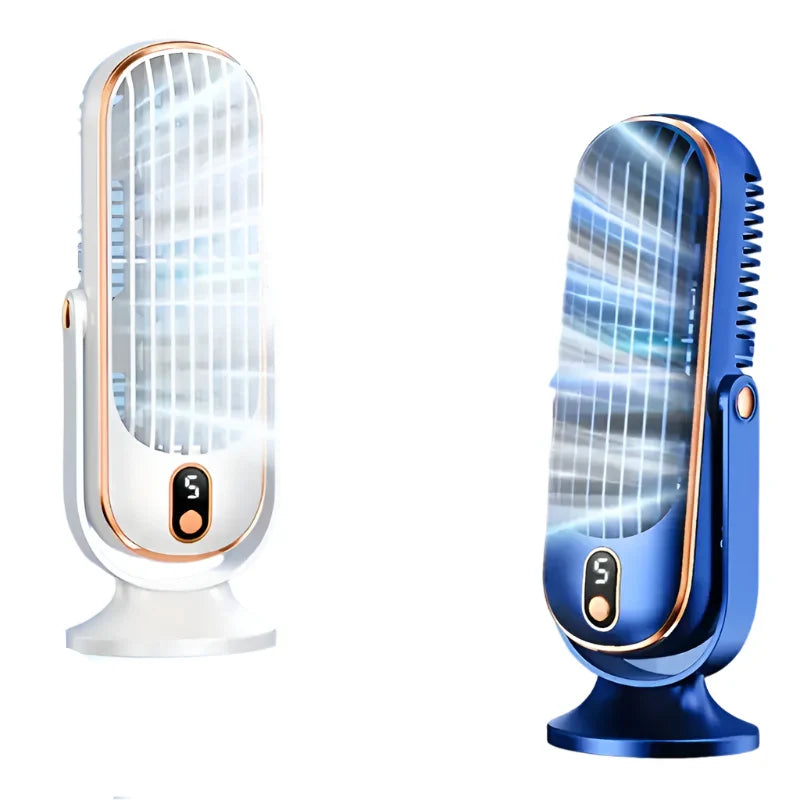 Portable Mini Air Conditioner with USB Charging – 5 Speeds & 720° Rotation | Kalsten