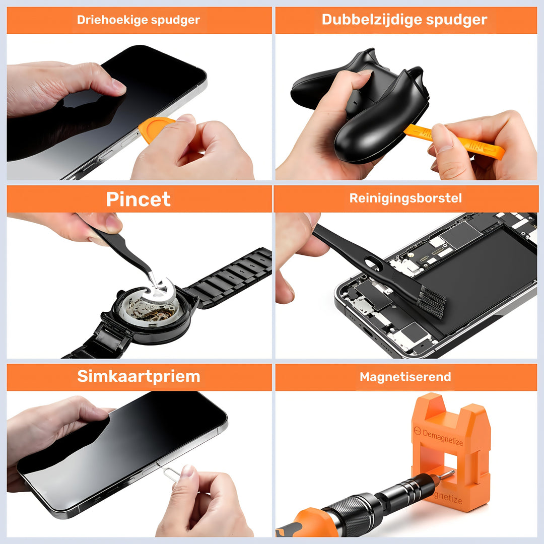 Precision Screwdriver Set 117-piece with Bits | Kalsten