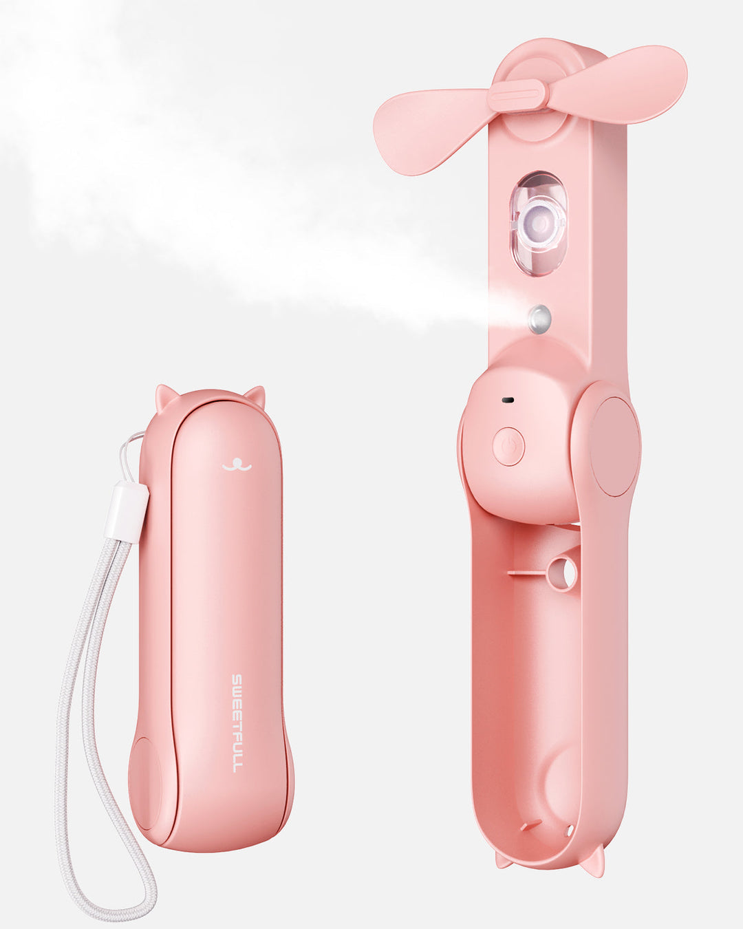 Misting Fan Portable, Handheld Personal Mister Fans | Kalsten