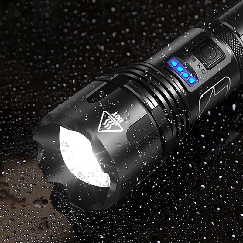 XHP50 Waterproof Zoomable Bright Flashlight | Kalsten
