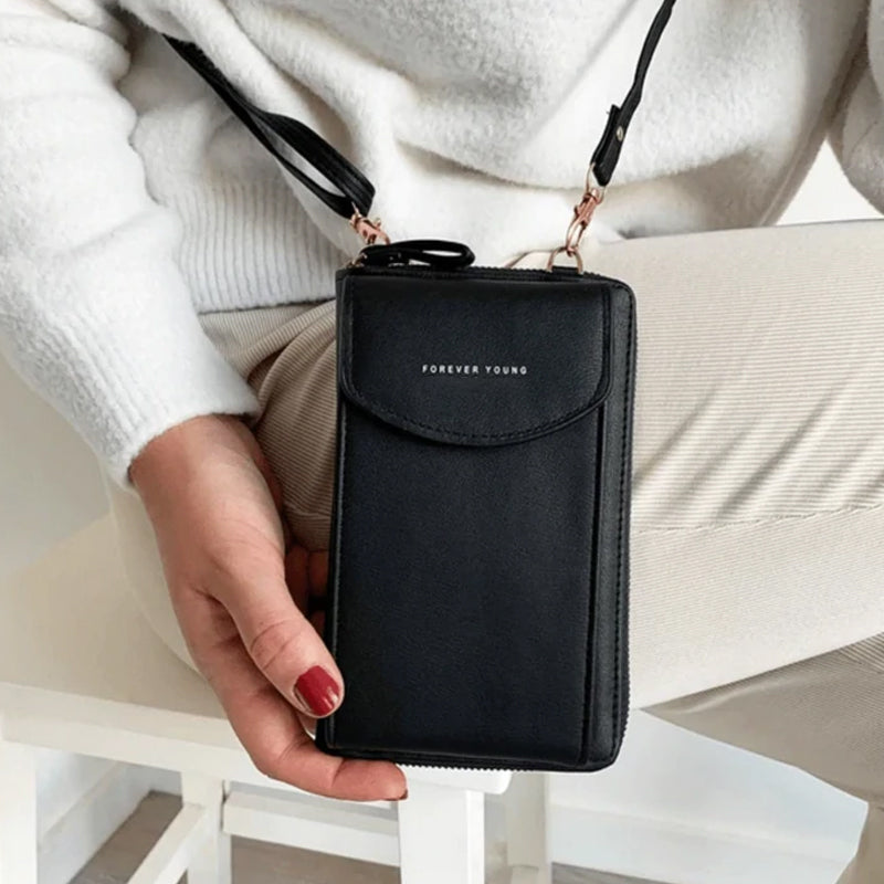 First-class phone case/shoulder bag with zipper | Kalsten