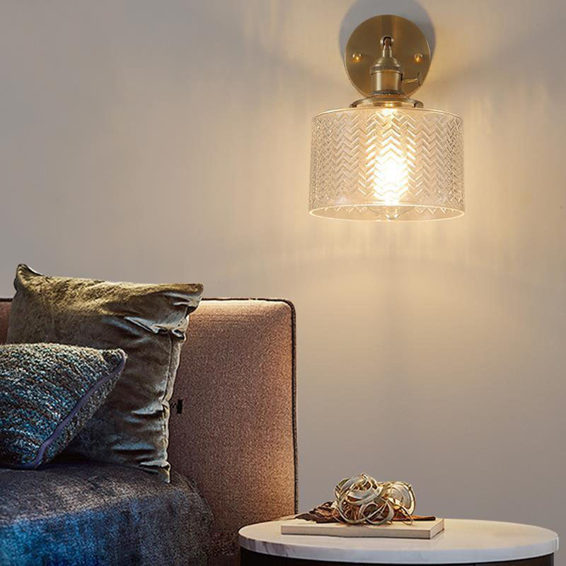 Minimalist Brass Wall Lamp