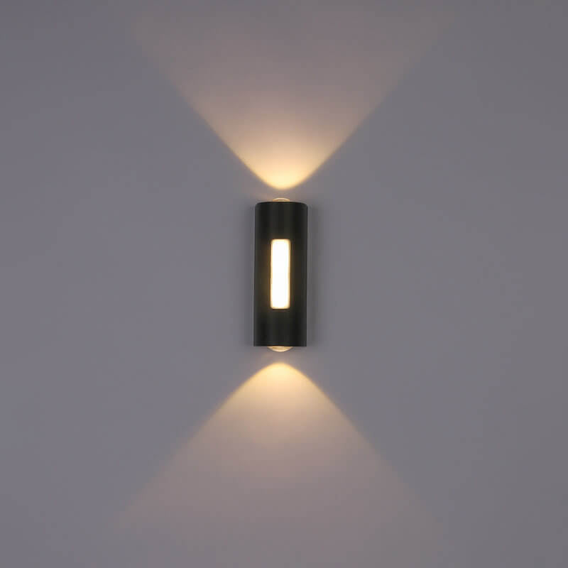 Modern Minimalist Cylindrical Design LED Outdoor Decorative Wall Sconce Lamp | Kalsten