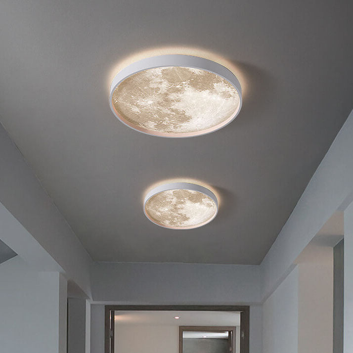 Flush Mount Ceiling Light Iron 18–48W 10–22 in Modern Hallway Bedroom Living Room Adjustable LED Fixture | Kalsten