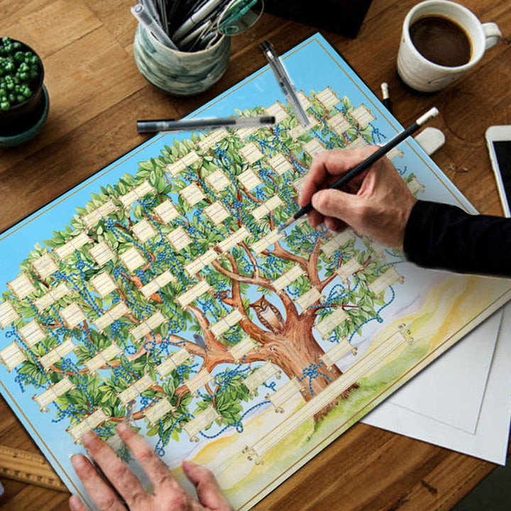 Family Tree Genealogy Diagram | Kalsten