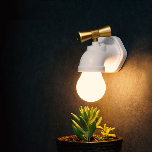 Modern creative faucet ABS PC USB LED night light wall lamp | Kalsten