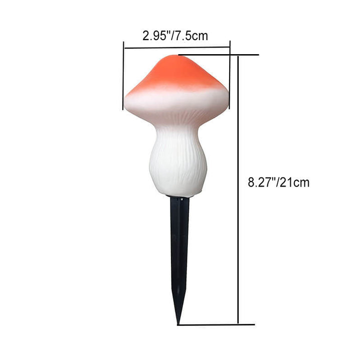 Solar Outdoor Mushroom Shape LED Garden Lawn Ground Insert Landscape Light | Kalsten