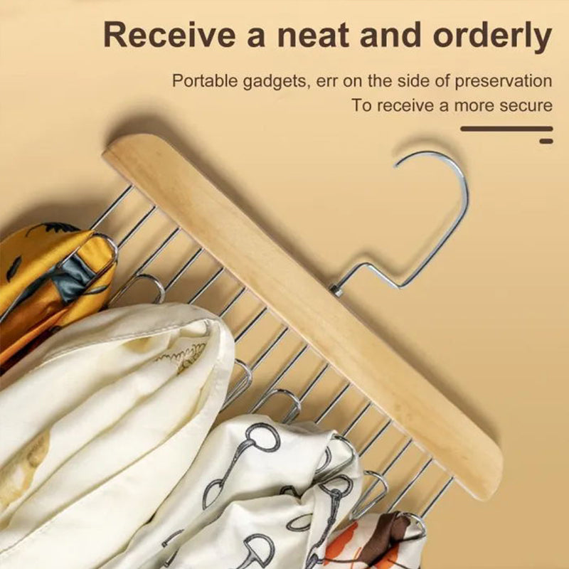 Anti-Slip Multi-Hook Clothes Rack | Kalsten