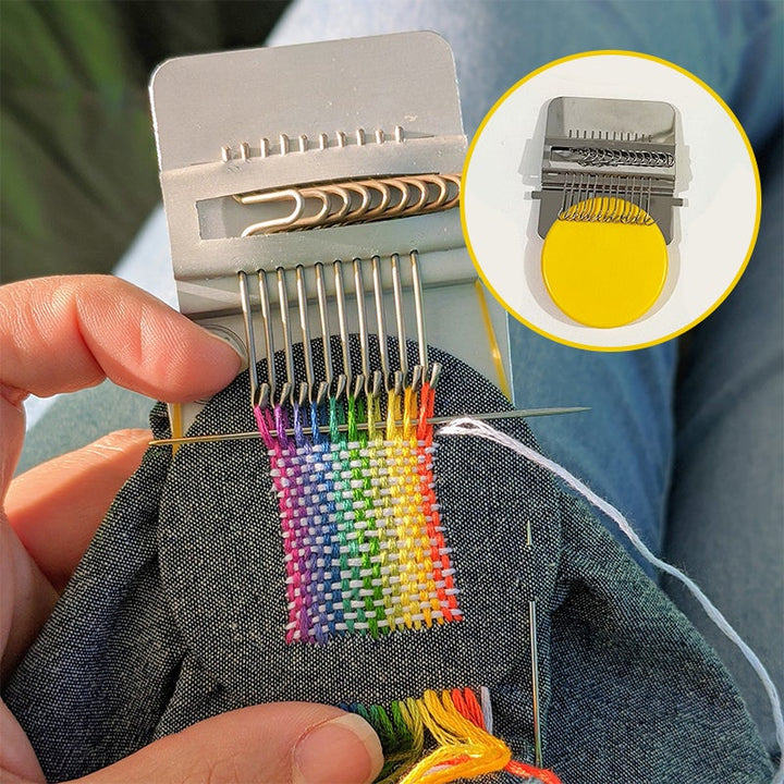 Darning & Weaving Loom Kit – DIY Craft Set