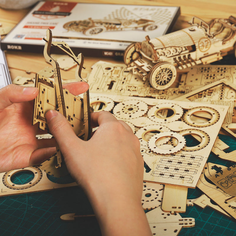 Super Wooden Mechanical Model Puzzle | Kalsten