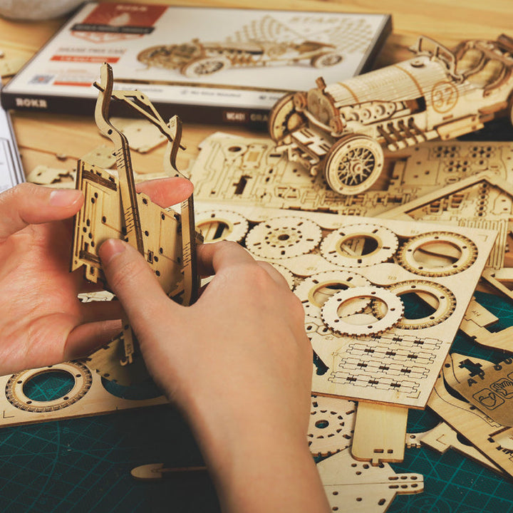 Super Wooden Mechanical Model Puzzle | Kalsten
