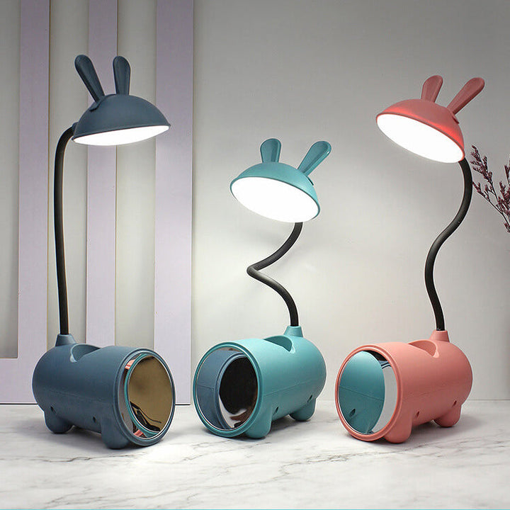Kalsten | Cartoon Creative Rabbit LED Touch USB Pen Holder Desk Lamp