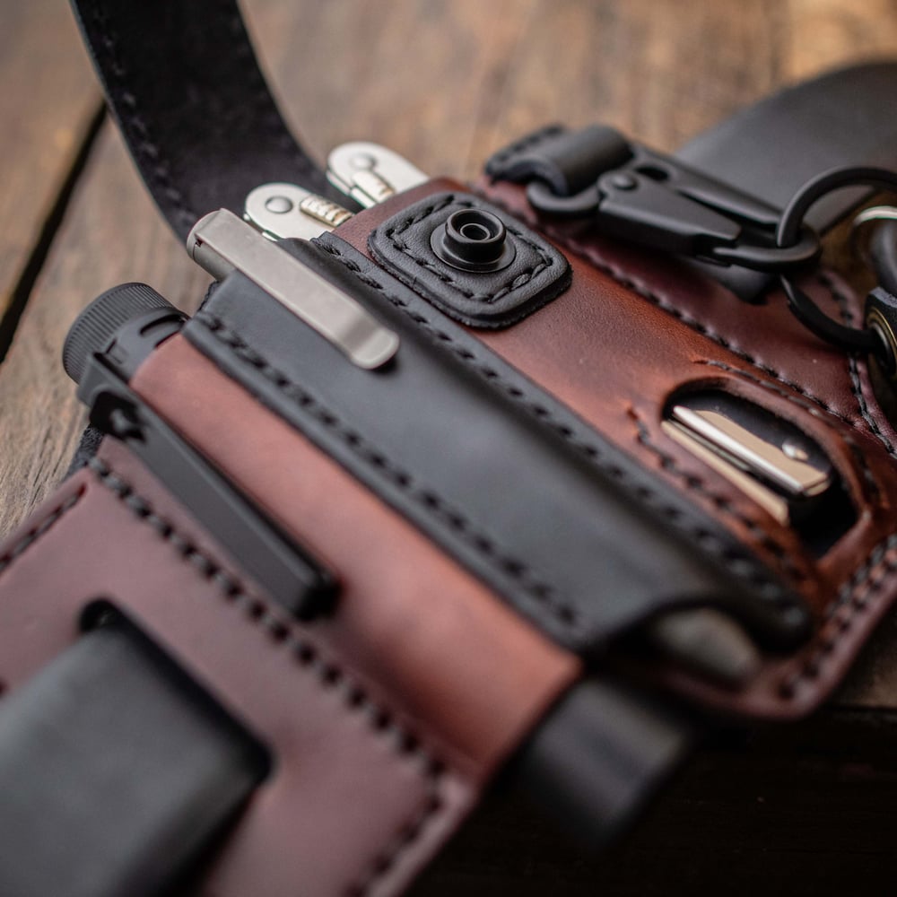 Kalsten | Cowhide Multitool Belt Pouch — Sturdy Holder for Tactical Equipment
