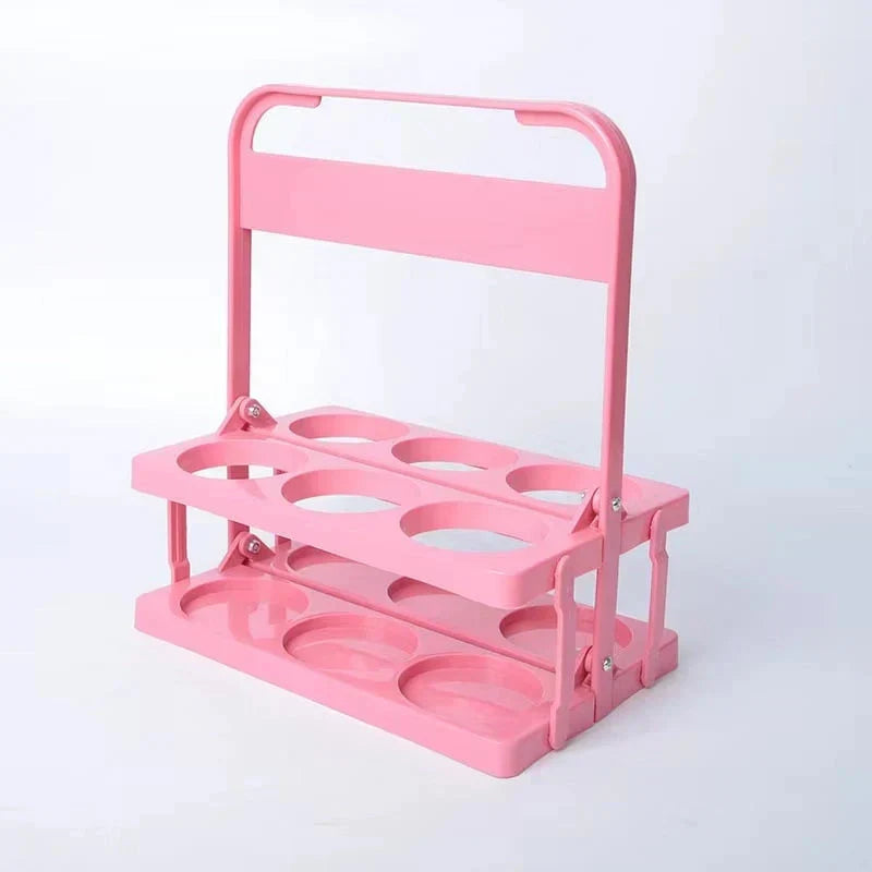 Kalsten | Foldable Drink Holder – Portable holder for six drinks with reinforced support