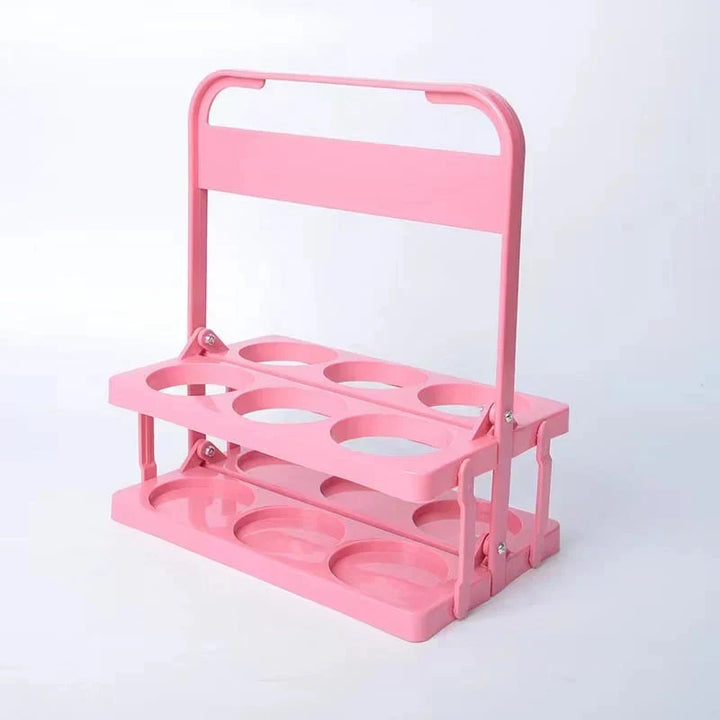 Kalsten | Foldable Drink Holder – Portable holder for six drinks with reinforced support