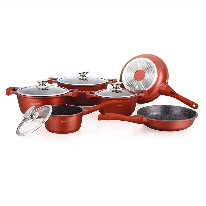 Royalty Line Cookware Set made of Aluminum (10 Pieces) | Kalsten