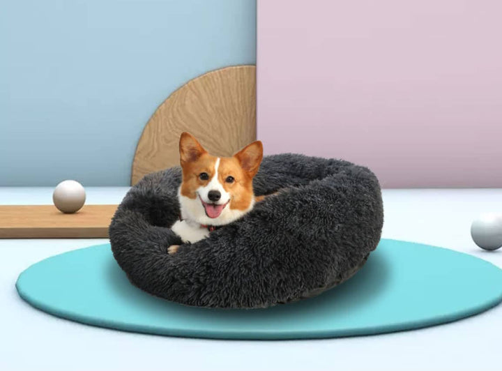Soft and calming donut dog bed (Many colors) | Kalsten