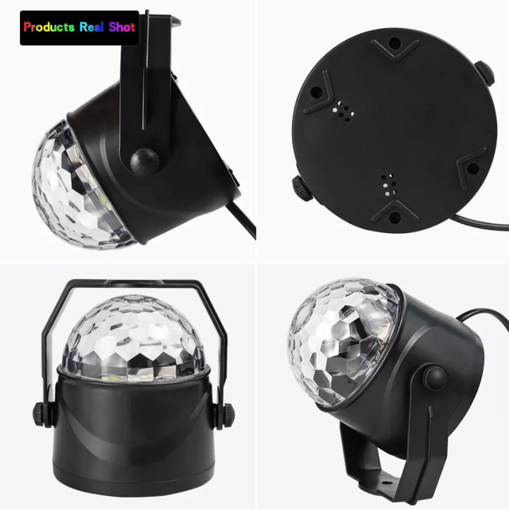 Rotating LED disco ball with remote control | Kalsten