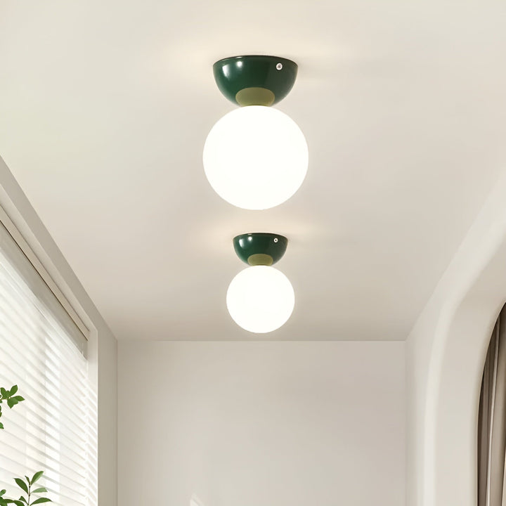 DomeAura Light - Modern Ceiling Light with Flush Mount | Kalsten