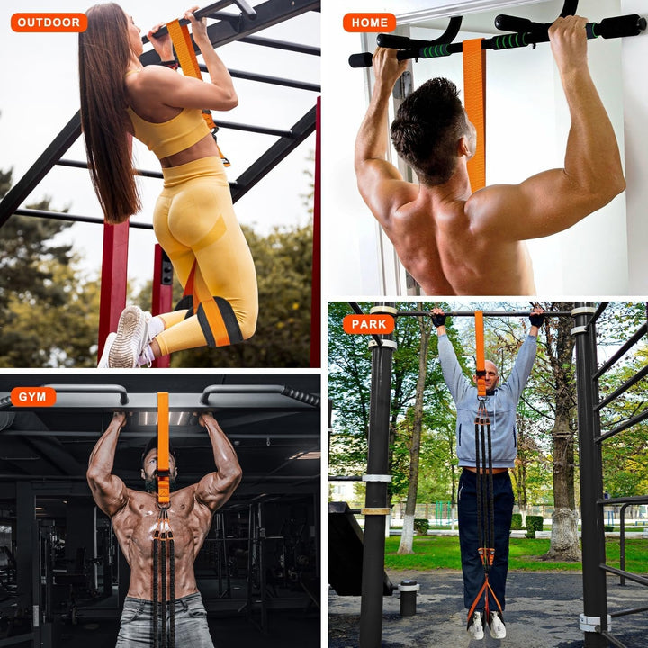 Pull-up assistance band with double foot system | Kalsten