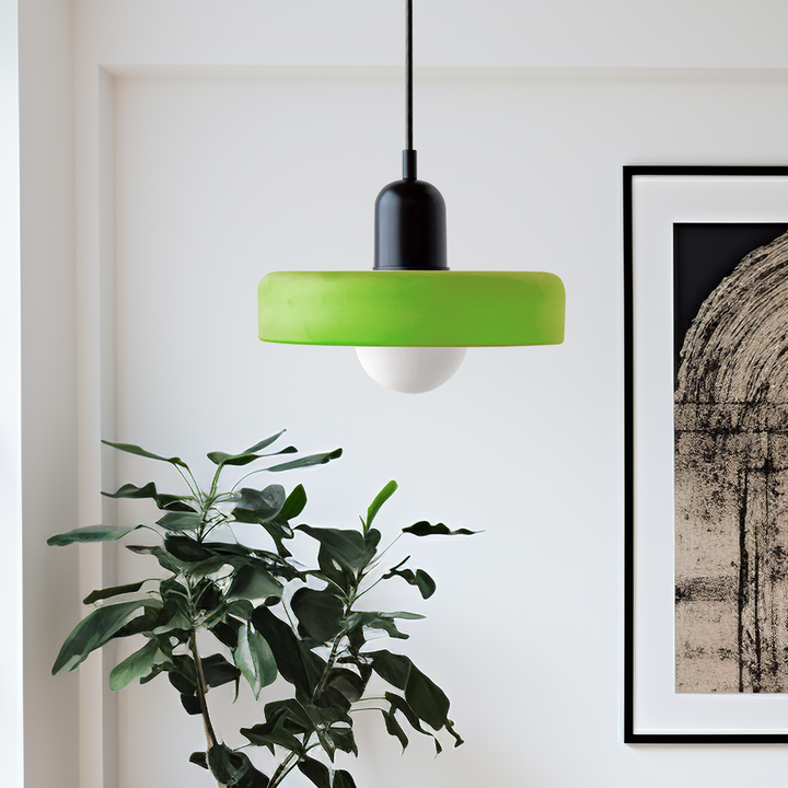 Colorful Bauhaus-Style Pendant Lamp - StiloGlas | Kalsten
