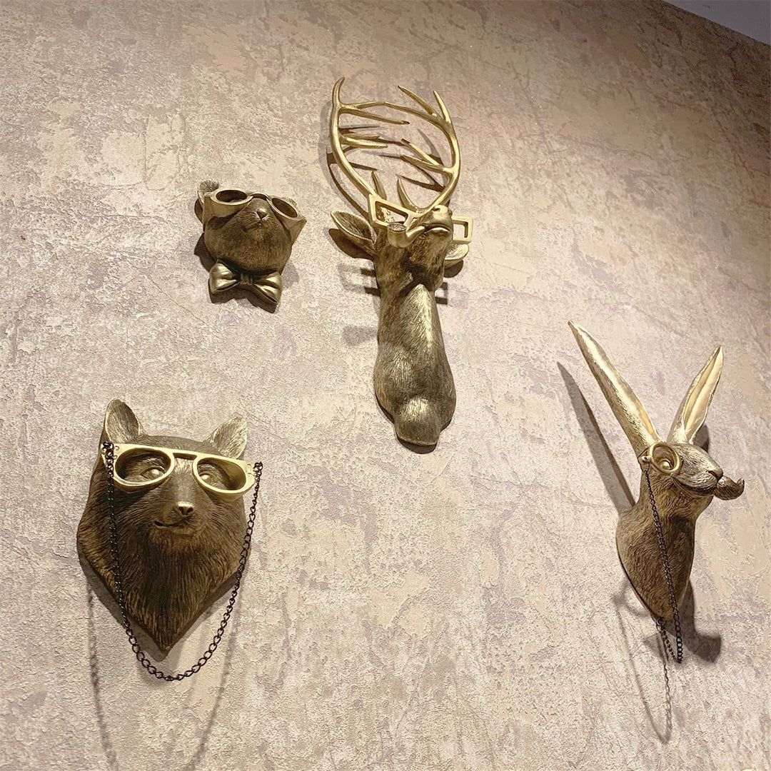 Kalsten | Elegant Animal Head Wall Sculptures