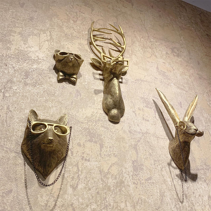 Kalsten | Elegant Animal Head Wall Sculptures
