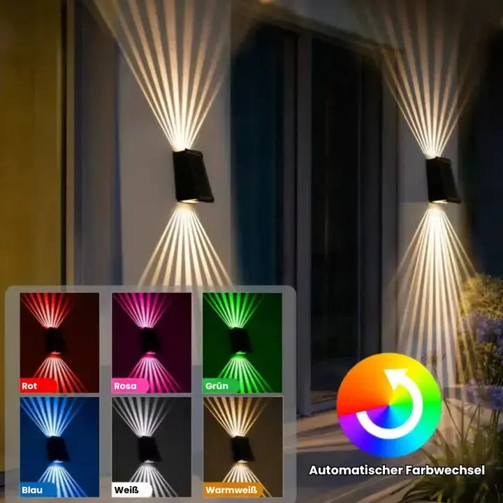 Solar Wall Light — Create a magical atmosphere and attention without cable clutter | Kalsten
