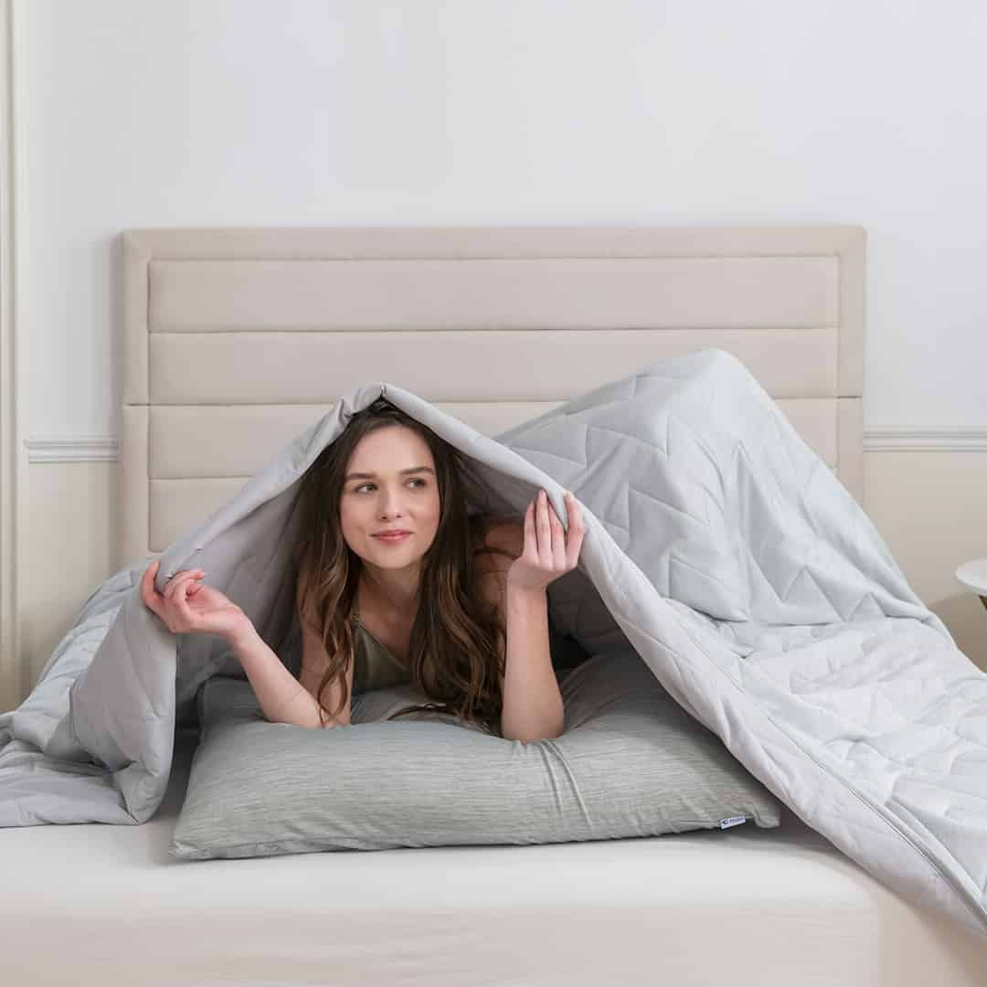 Cooling Comforter Precision V-tack Quilting  Extreme Q Max 0.5 | Kalsten