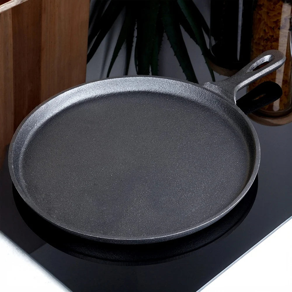 Cast iron pan 26 cm for even frying results | Kalsten