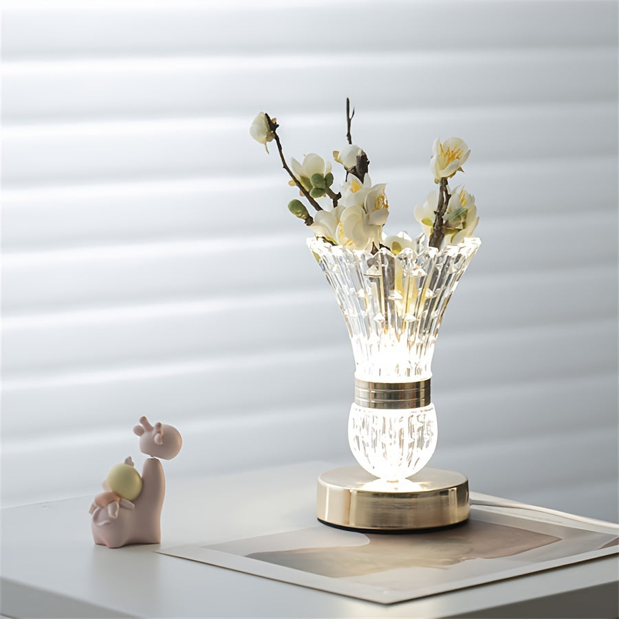 VaseLight - LED Crystal Table Lamp with Dimmable Atmosphere Kalsten