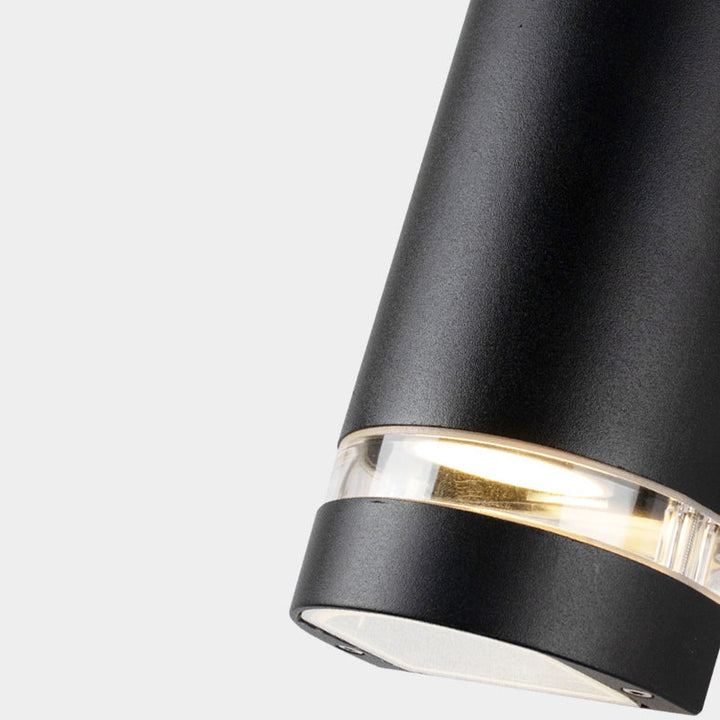 Contemporary Industrial Waterproof Aluminum Cylinder LED Up And Down Luminous Spotlight Wall Sconce Lamp For Outdoor Patio | Kalsten