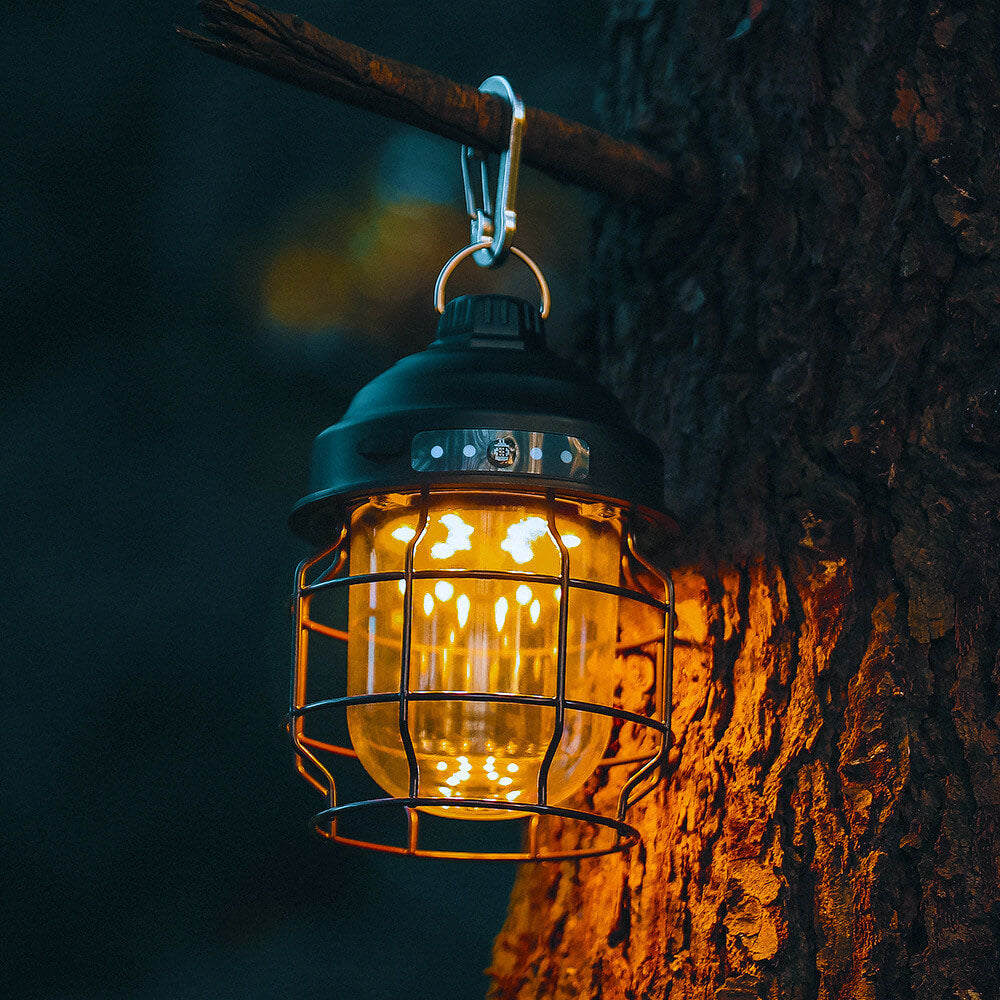 Outdoor Camping Wrought Iron LED Light | Kalsten