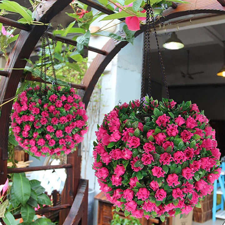 Contemporary Creative Waterproof Solar Flower Globe Plastic LED Outdoor Light For Garden | Kalsten