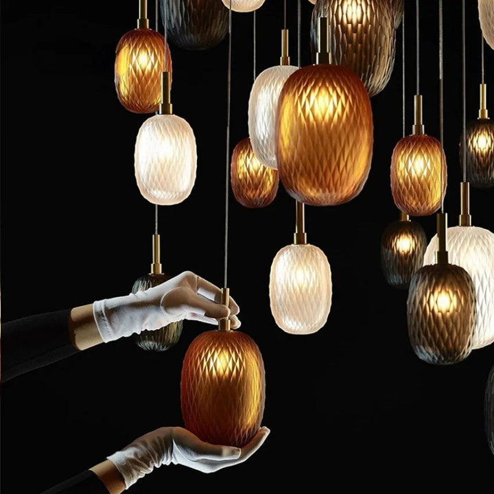 Design Stained Glass Ball Pendant Light | Kalsten