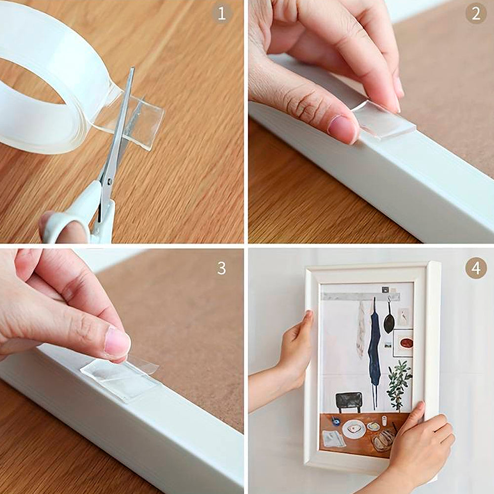 Reusable strong double-sided tape | Kalsten