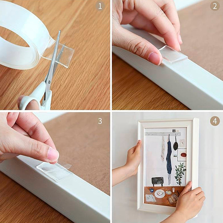 Reusable strong double-sided tape | Kalsten