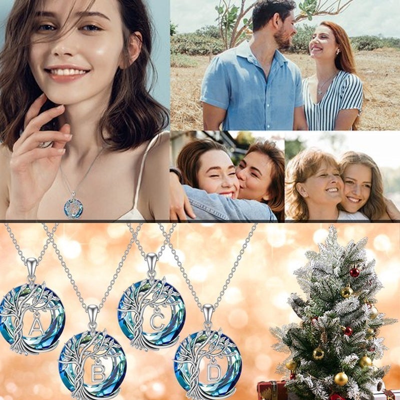 Kalsten | Tree of Life Crystal Pendant Necklace