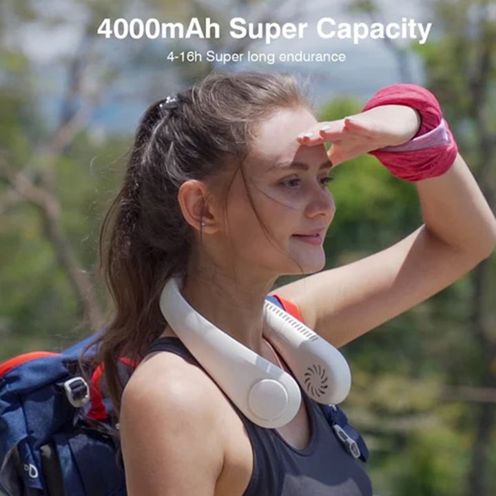 Hands-Free Portable Bladeless Neck Fan | Kalsten