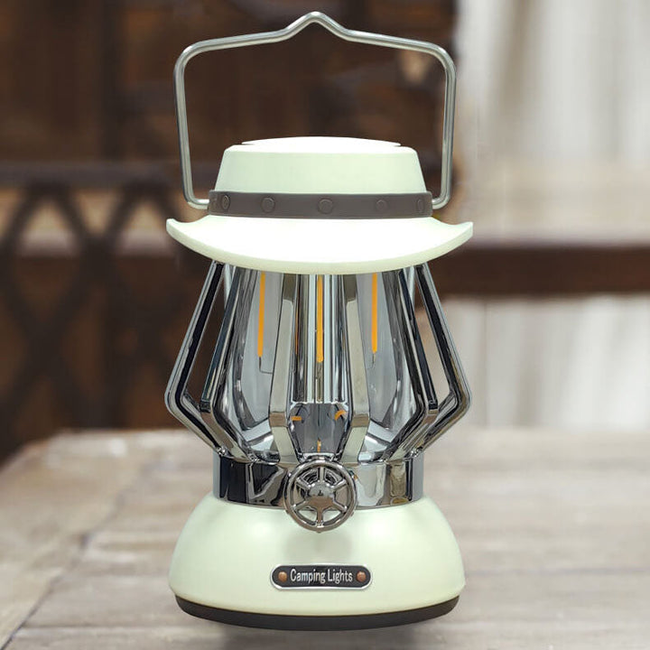 Modern Handheld Metal Texture Camping LED Outdoor Light | Kalsten