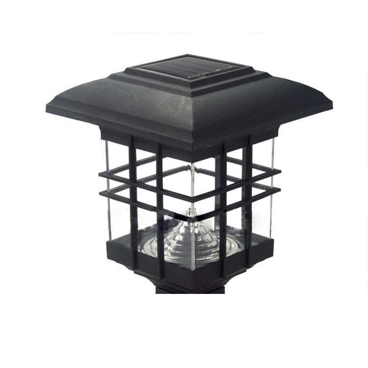 Modern Simplicity Solar Square Pillar LED Outdoor Lawn Landscape For Garden | Kalsten