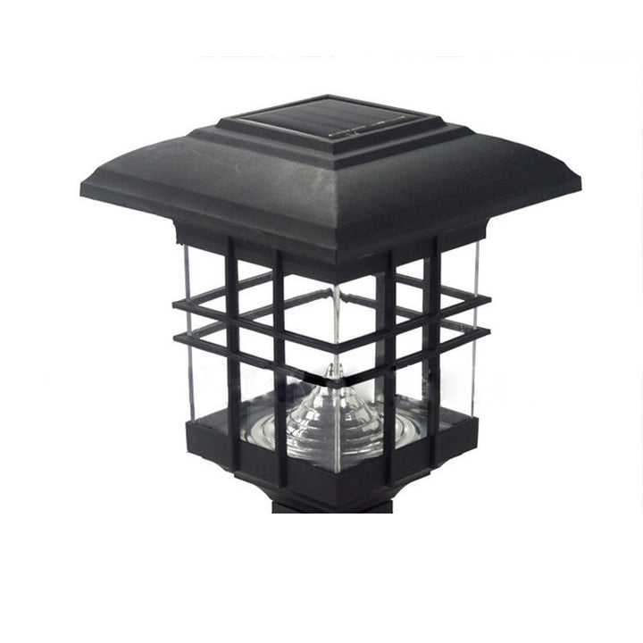 Modern Simplicity Solar Square Pillar LED Outdoor Lawn Landscape For Garden | Kalsten