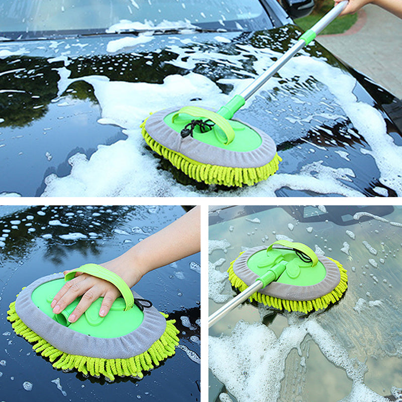 Telescopic three-section car wash mop | Kalsten